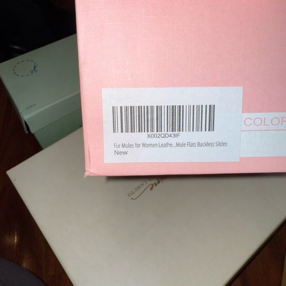 Black Fur-Lined Loafers - Picture 7 of 10